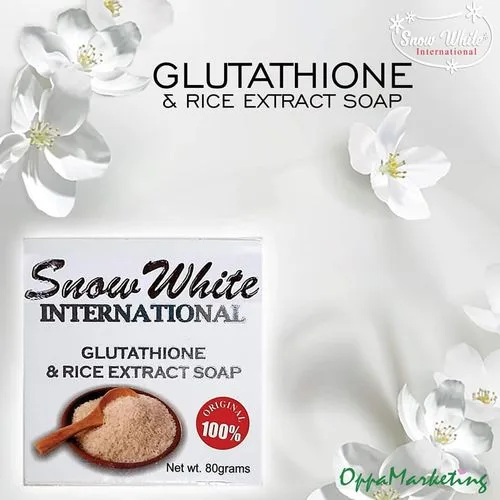Snow White International GLUTATHIONE & RICE EXTRACT SOAP
