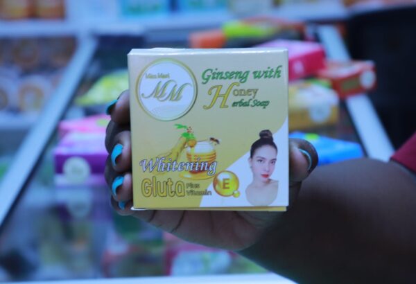 Ginseng with honey soap