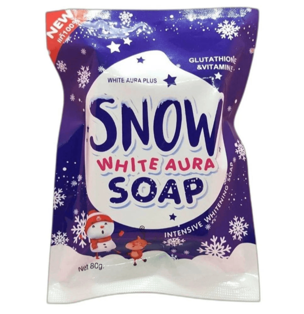 Snow white Aura Soap