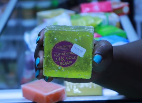 Glutathione 24k gold soap