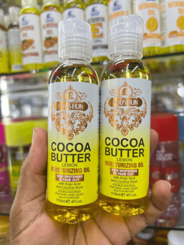 Coco butter lemon moisturizing oil