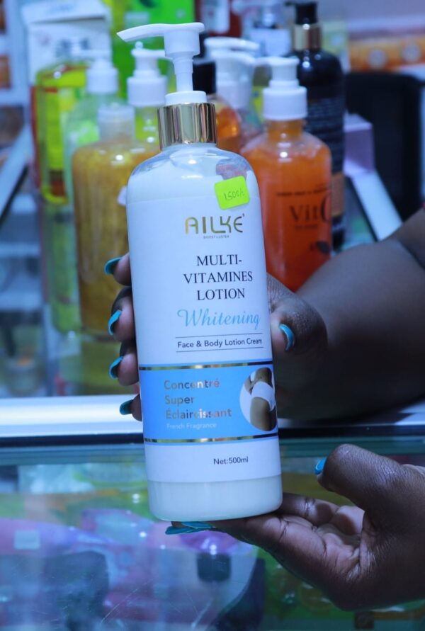Ailke Multi Vitamine Lotion Whitening Face & Body Lotion Cream 500ml
