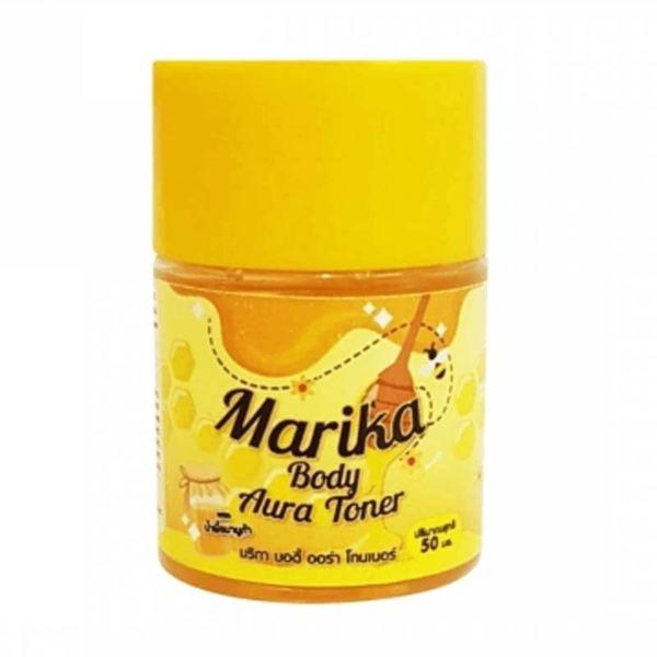 Marika Body Aura Toner Wipe Clear Dark Spots Bright Skin Manuka Honey 50 ml